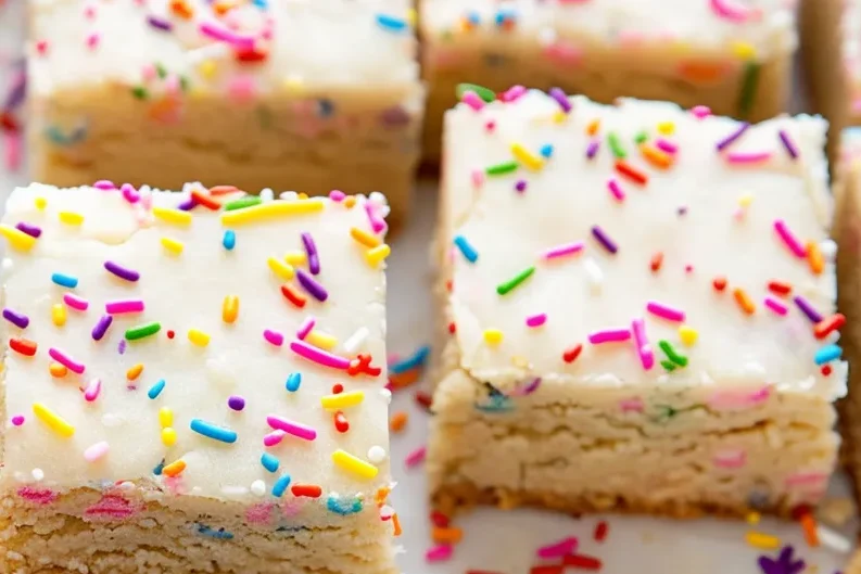 Birthday Sugar Cookie Bars