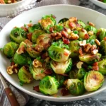 Brussels Sprouts with Walnuts and Pancetta