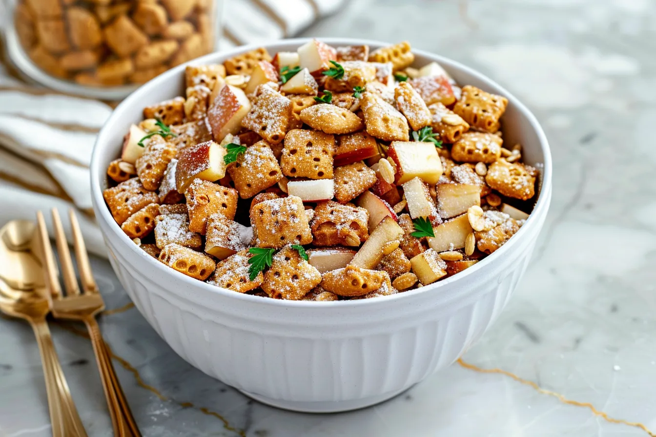 Caramel Apple Puppy Chow