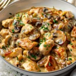Chicken and Mushroom Stroganoff