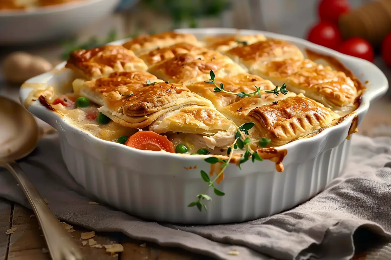 Chicken Pot Pie Casserole