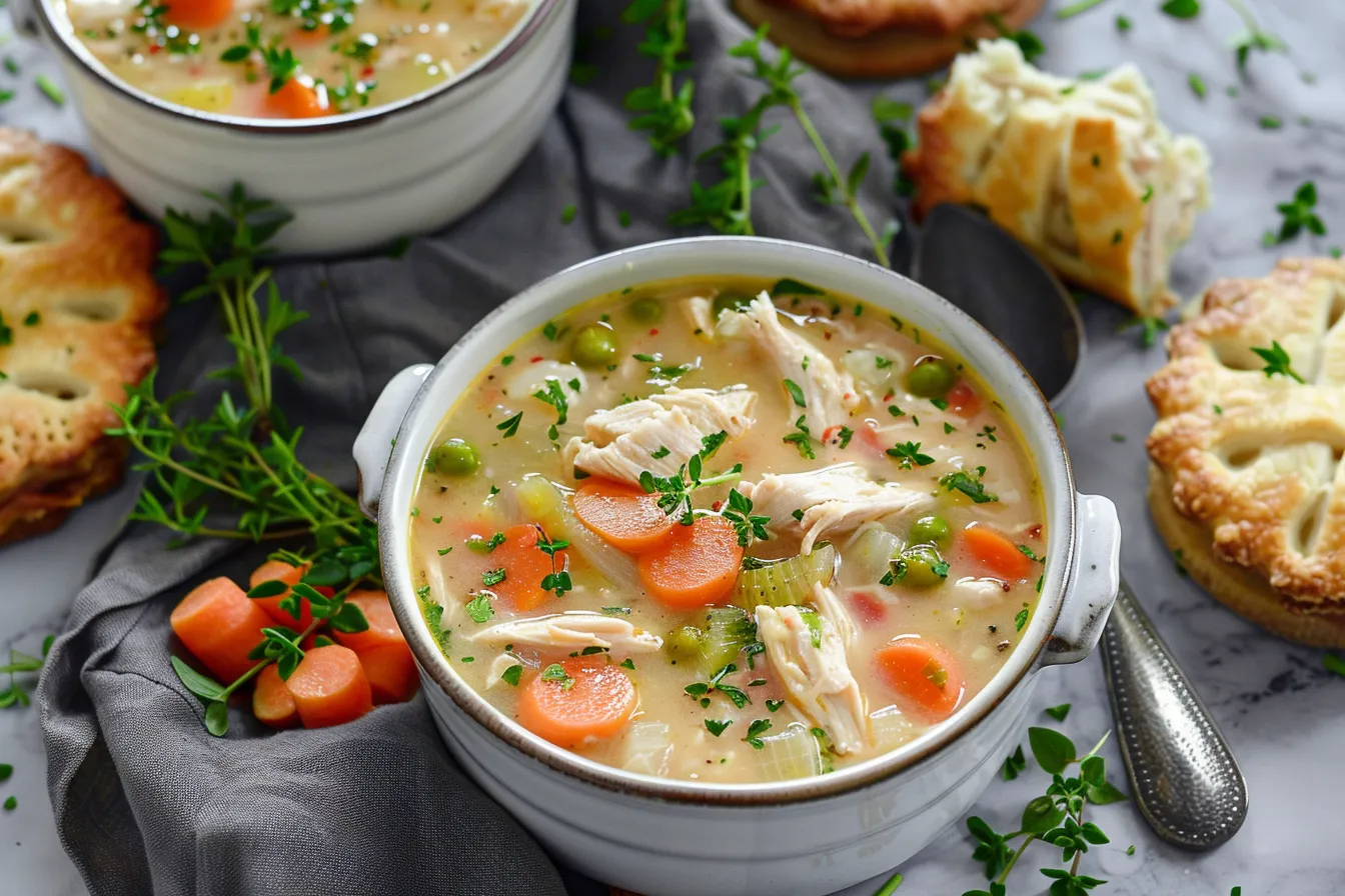 Chicken Pot Pie Soup