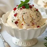 Christmas pudding ice cream