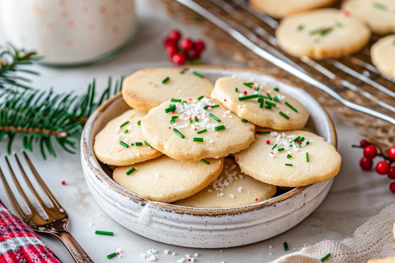 Christmas Shortbread Cookies