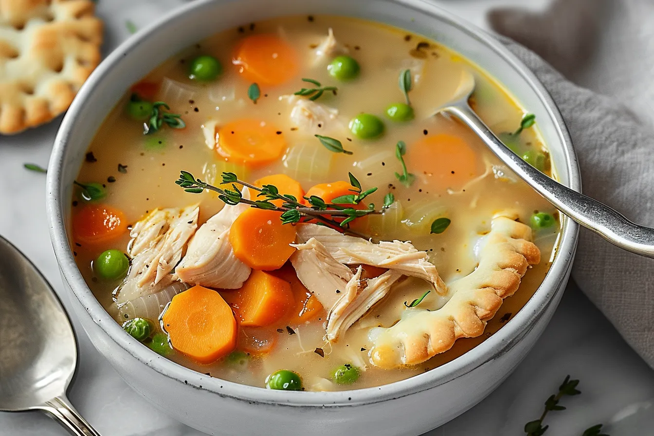 Cozy Chicken Potpie Soup