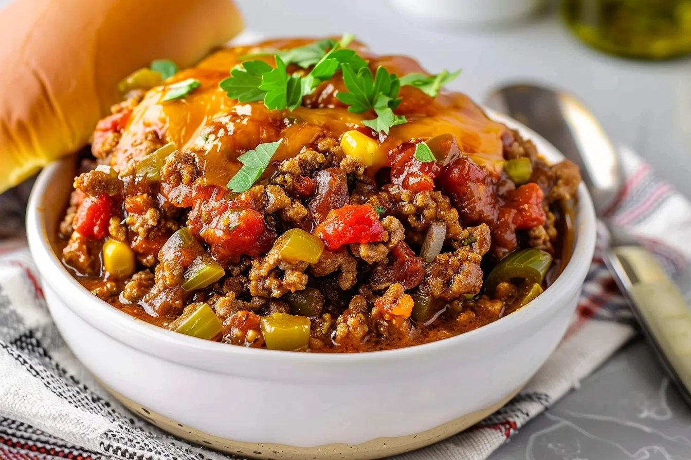 CROCKPOT SLOPPY JOES