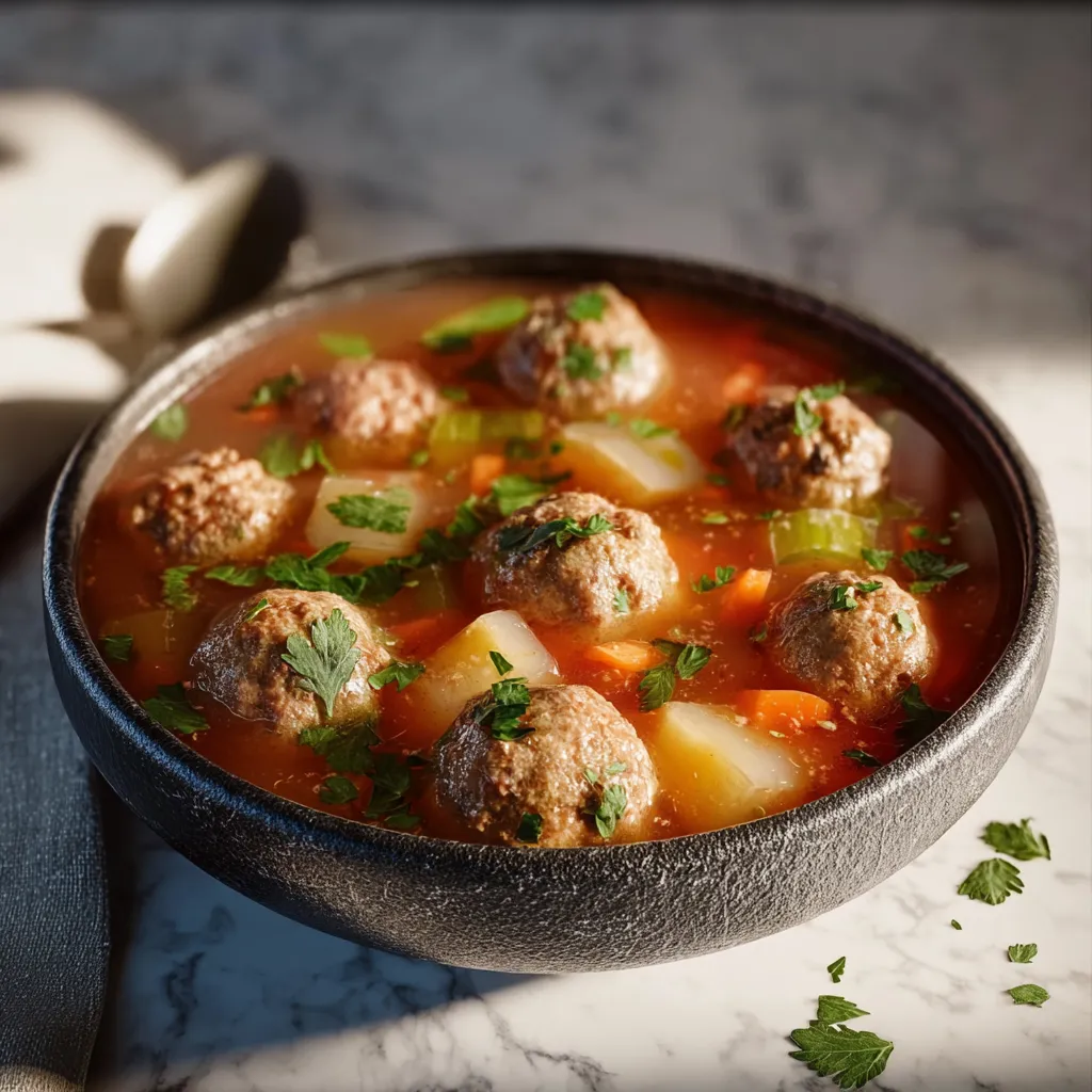 Mexican Albondigas Soup