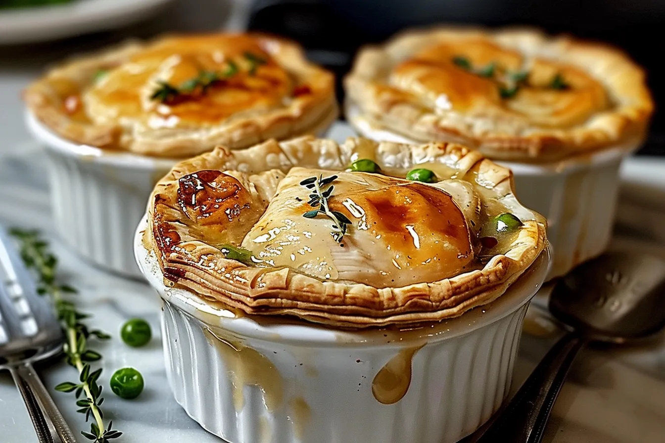 MINI CHICKEN POT PIES