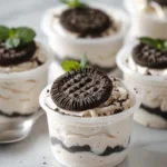 No-Bake Cookies and Cream Dessert Cups