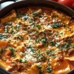 One Pot Lasagna Soup