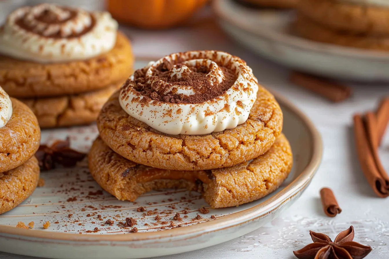 PUMPKIN TIRAMISU COOKIES