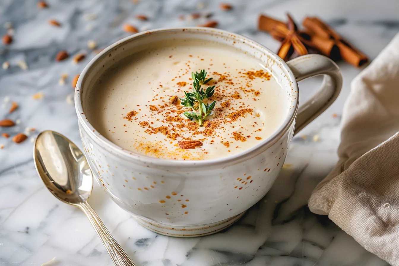 Vegan Almond Eggnog