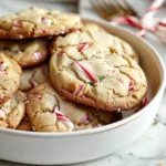 White Chocolate Peppermint Cookies